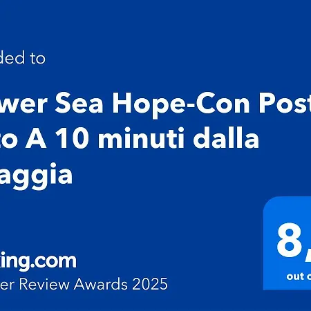 Flower Sea Hope-con Posto Auto A 10 Minuti Dalla Lägenhet Sanremo