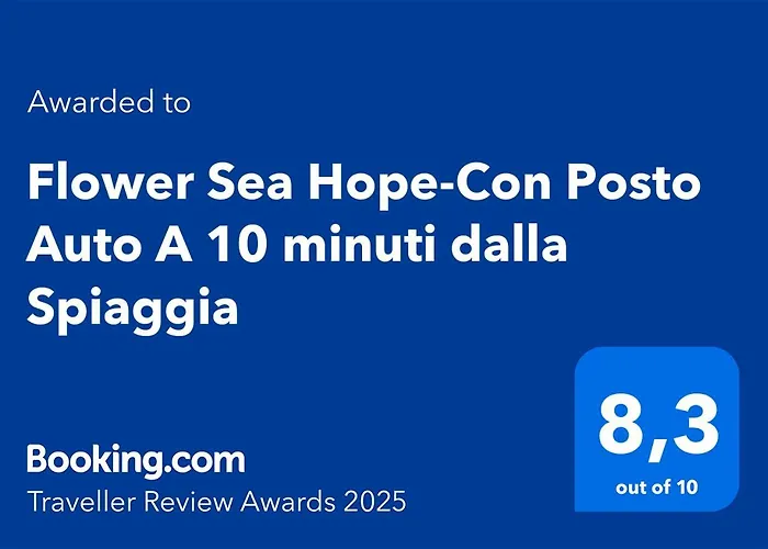 Flower Sea Hope-con Posto Auto A 10 Minuti Dalla Lägenhet Sanremo